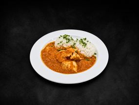 Butter chicken s rýží 