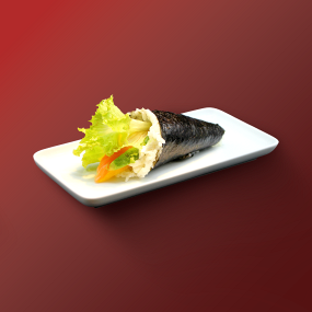 T3. Temaki Saumon Avocat Mangue Cheese 
