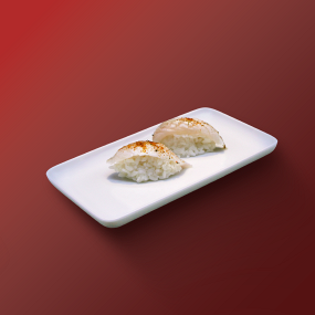 Su10. Sushi Daurade Aburi épicé