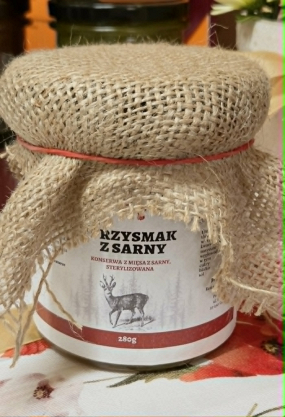Przysmak z sarny w słoiku - 280 g