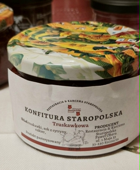 Konfitura Staropolska truskawkowa 250 g