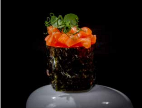 51 · GUNKAN SPICY SALMON