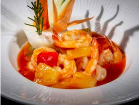 179 · GAMBERI IN SALSA AGRODOLCE