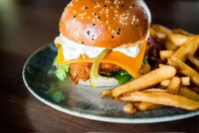 Chicken Cheeseburger