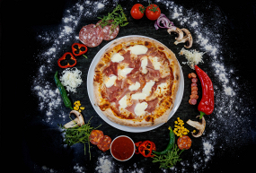 Pizza Cotto Mascarpone