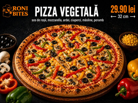Pizza Vegetală
