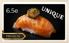 Nigiri de saumon grillé au foie gras 2pcs