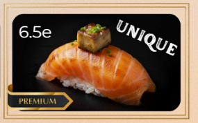 Nnigiri de saumon grillé au foie gras 2pcs