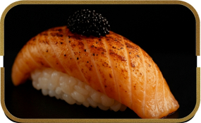 Nigiri au saumon caramélisé 