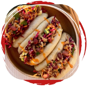GAU BAO BURGER 3 PCS 