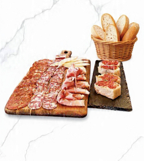 Planche Mixte avec pan con tomate