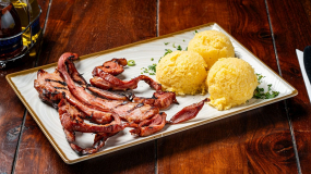 Pastramă de Oaie la Grătar