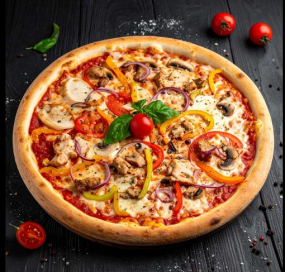 Kebab Pizza