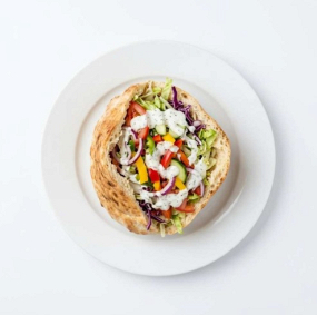 Kebab v Chlebu Vegetarian