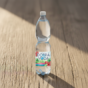 Dobrá voda - malina nep. 1,5 l