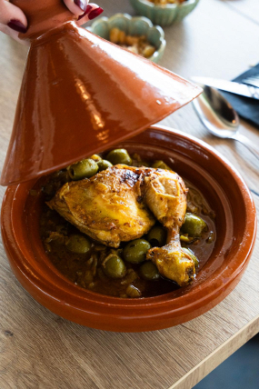 TAJINE POULET AUX OLIVES