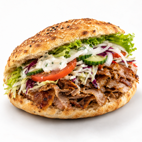 1. KEBAB V CHLEBU KLASICKÝ (classic kebab in bread)