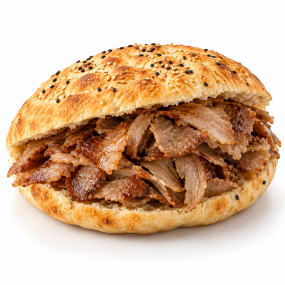 4. KEBAB V CHLEBU POUZE MASO (kebab in bread with meat only)