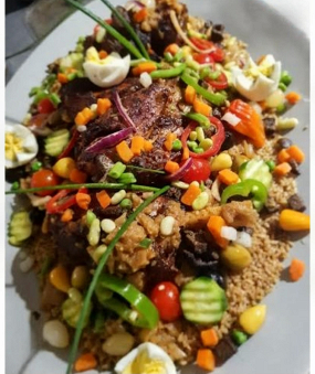 Riz à la viande