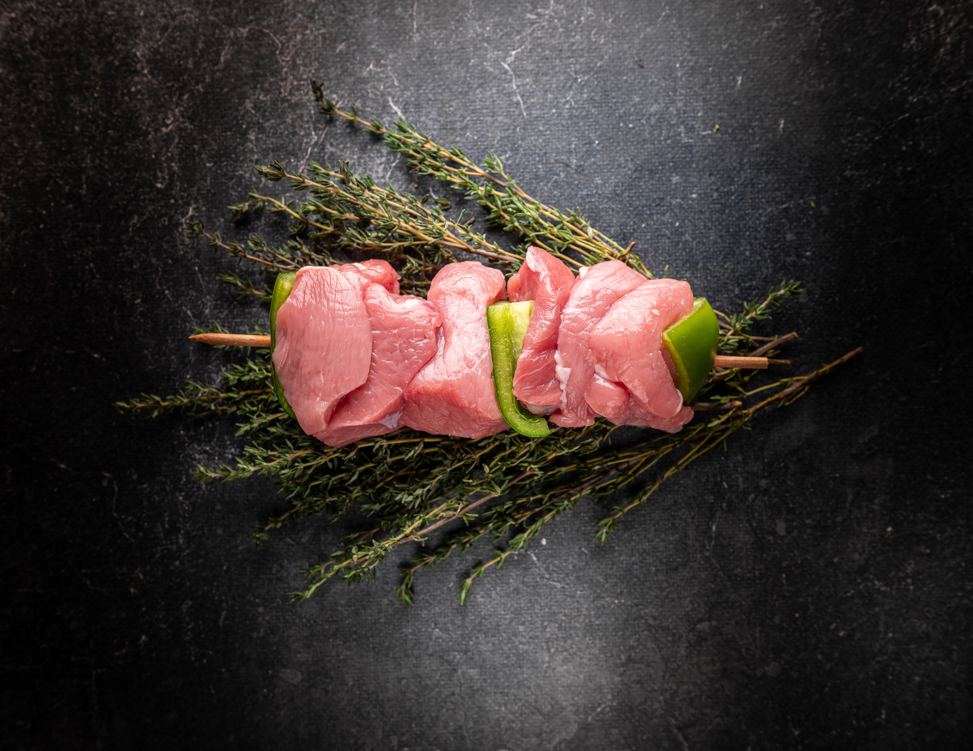 Brochette de Veau : Nature