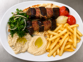 7. Kabab Aubergine Spieß