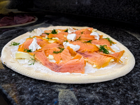 Pizza Salmone