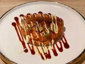 H60-gua Bao Ripieno di Salmone