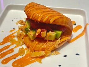 H66-gua Bao Ripieno di Tonno Piccante