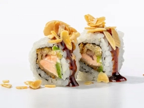 Uramaki Almond Sushi Roll