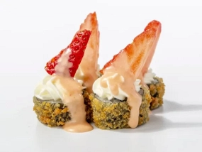 Hosomaki Croccante con Fragola
