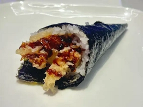 Fried Ebi Temaki