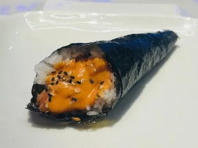 Spicy Sake Temaki