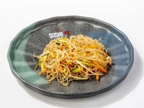 Spaghetti di Riso con Verdure