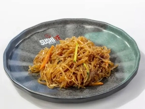 Spaghetti di Soia con Verdure