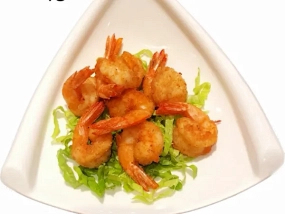 Gamberi Fritti con Pangrattato
