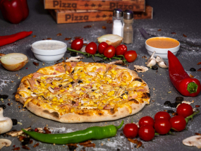 Pizza Prosciuto Funghi