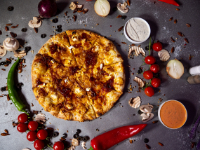 Pizza Capramelizată