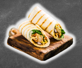 Smoked Tofu Burrito (vegan) 