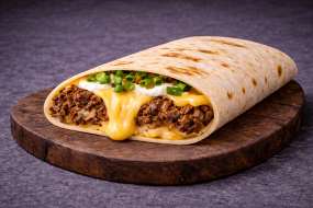 Beef Cheese Quesadilla – Kebab Style