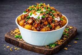 Smoked Tofu Potatoes (vegan)