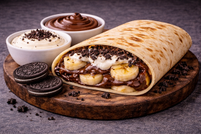 Schoko-Bananen Burrito 