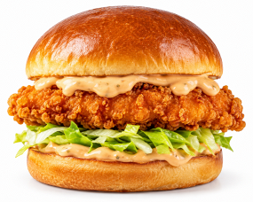 Mampfy Crispy Chicken Burger