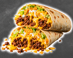 Pork Cheese Burrito mit Schweinehack 
