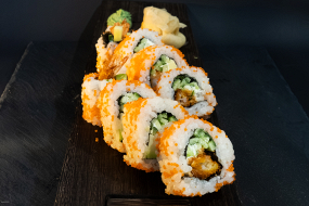 Masago Sunrise Roll