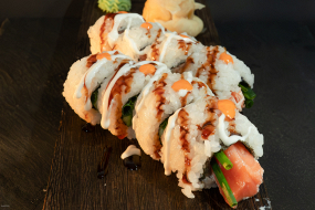 Salmon Garden Roll