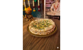 🌟 Naan cu Usturoi