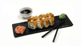 Japan Flambe Somon