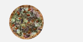 Pesto pizza 