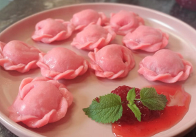 Pierogi z truskawką﻿ 
