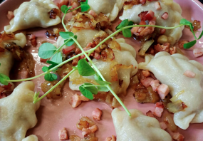 Pierogi z mięsem